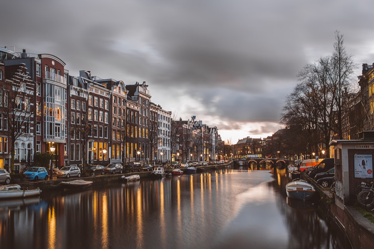 Amsterdam canal houses